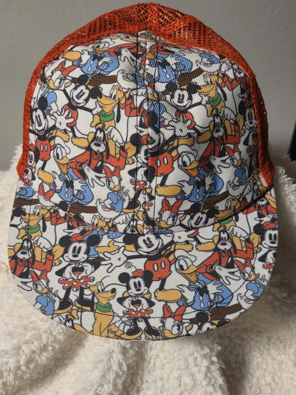 GeorgeHats USA Kid Disney Characters Multi-Color Mesh Baseball Cap